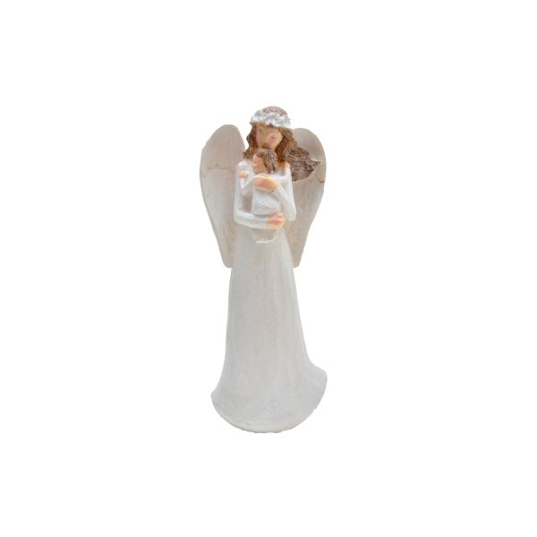Anjo com Bebê no colo